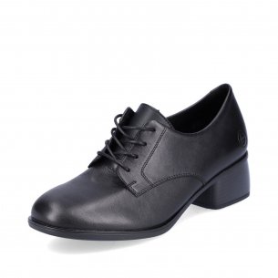 Dámská kožená obuv Remonte R8801-01 černá